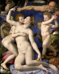 Venus, Folly, Cupid and Time by Bronzino