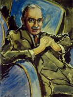 Maynard Keynes by Roy De Maistre